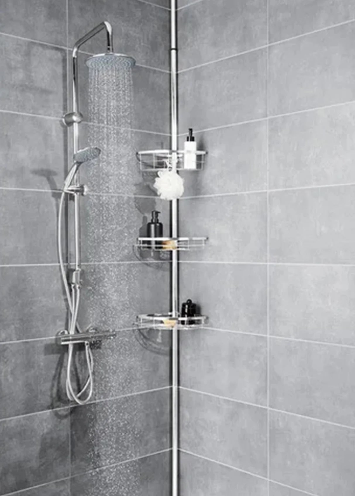 Home Telescopic Bathroom Caddy.