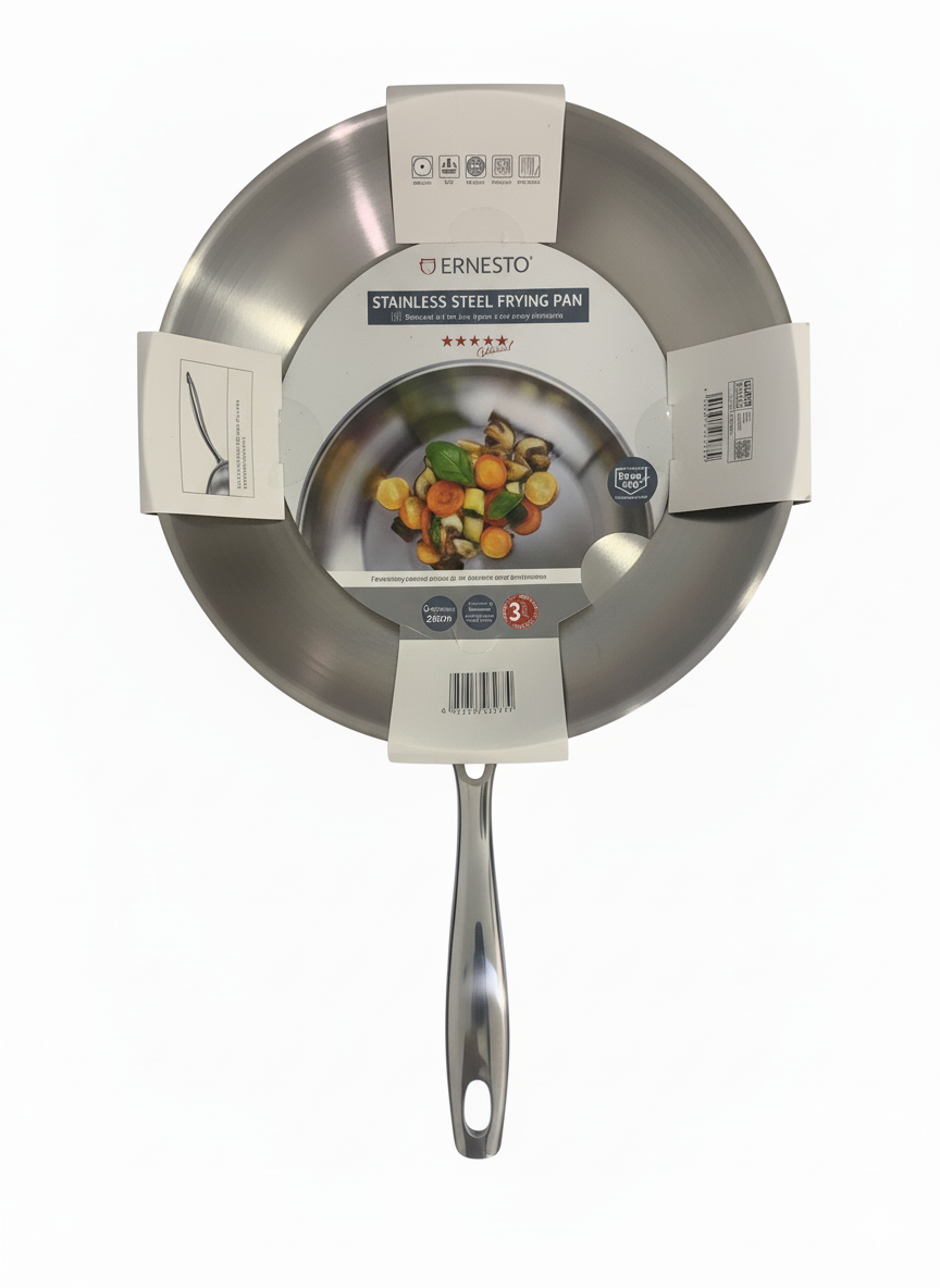 Ernesto Stainless Steel Frying Pan