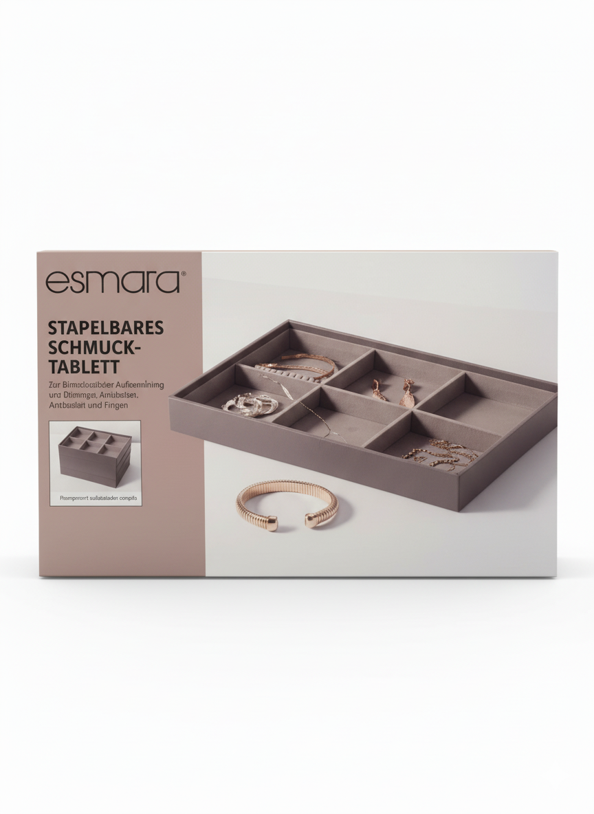 Esmara Stackable Jewelry Tray