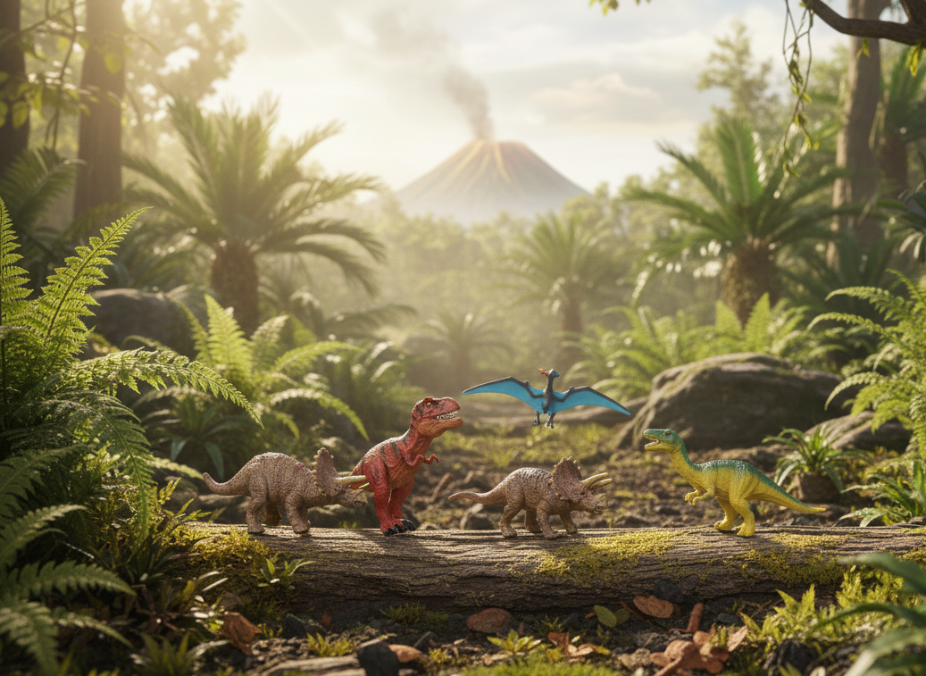 Playtive brand wild animal figurines