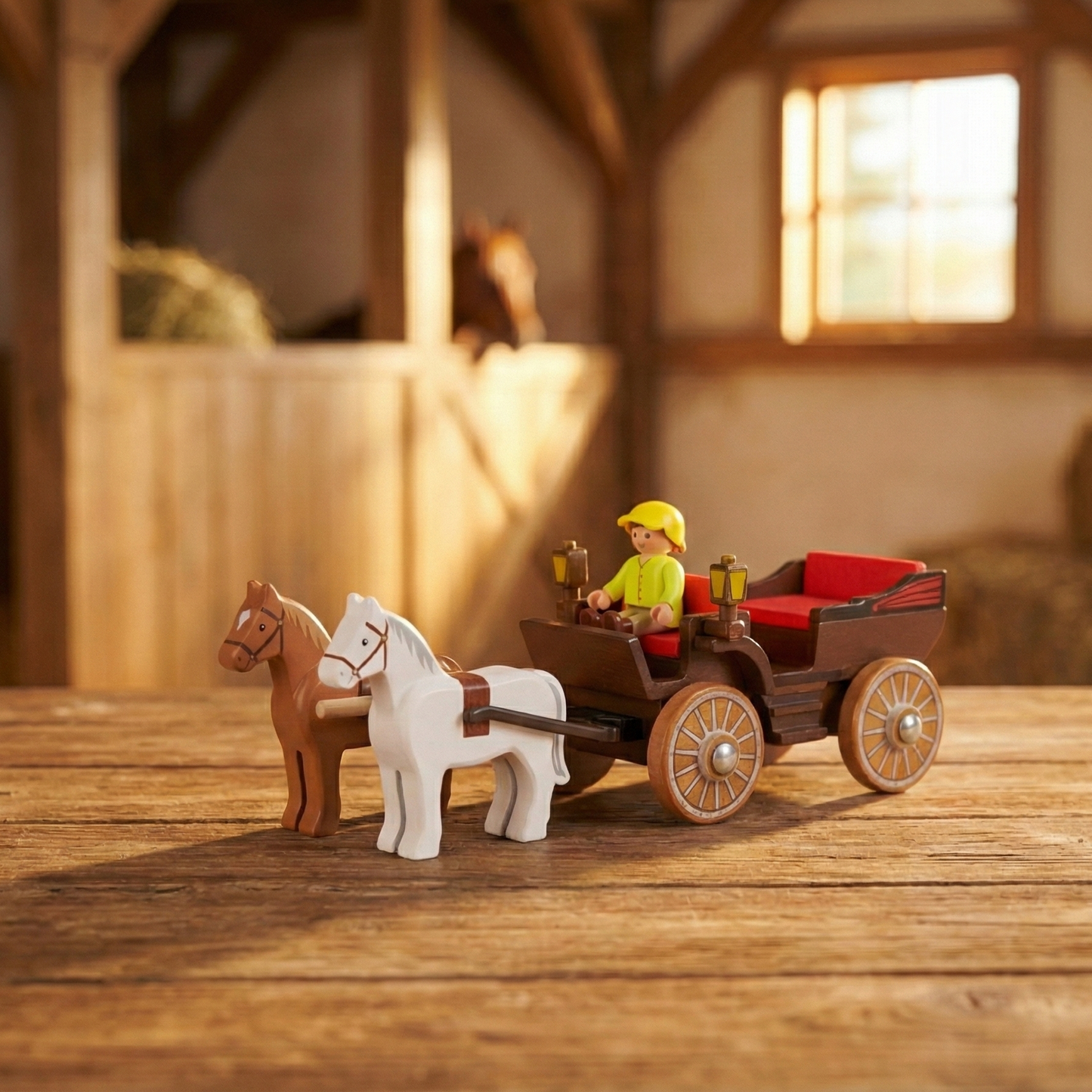 horse-drawn carriage set