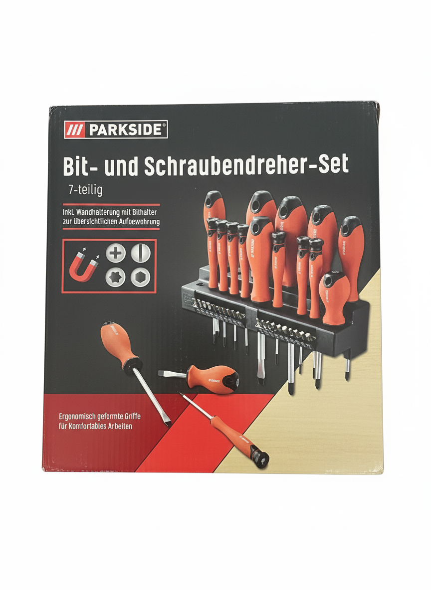Parkside 37-piece Bit and Screwdriver Set