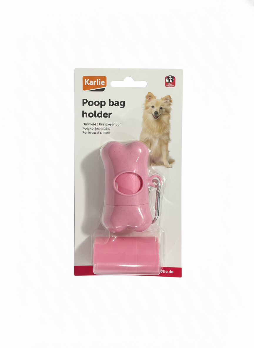 Karlie brand dog poop bag holder and dispenser