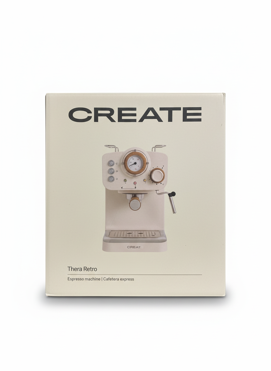 CREATE Thera Retro Espresso Machine