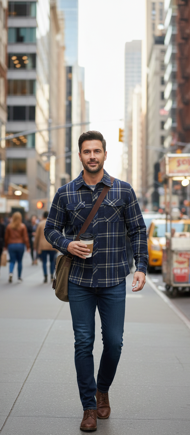 LIVERGY men's flannel shirt