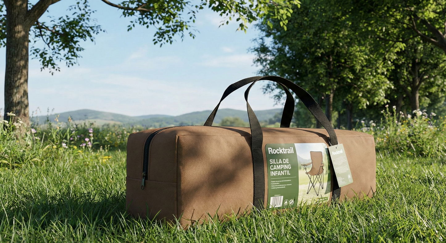Rocktrail Basic children's camping chair.