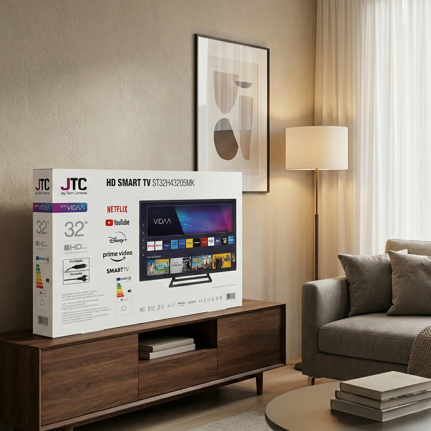 JTC Smart TV 32 Inch