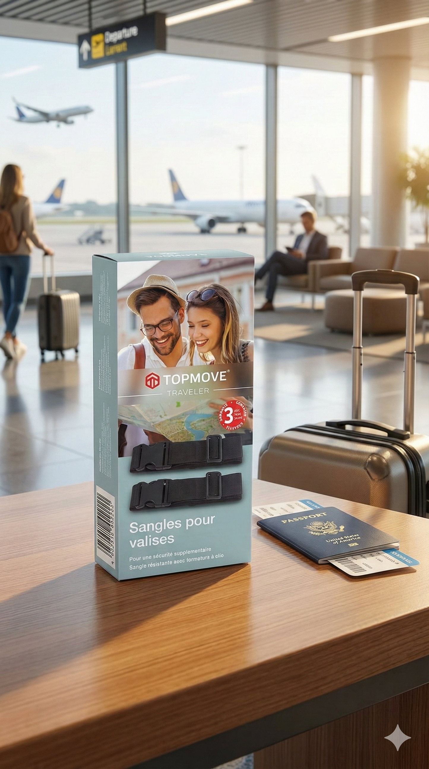 TOPMOVE TRAVELER luggage straps