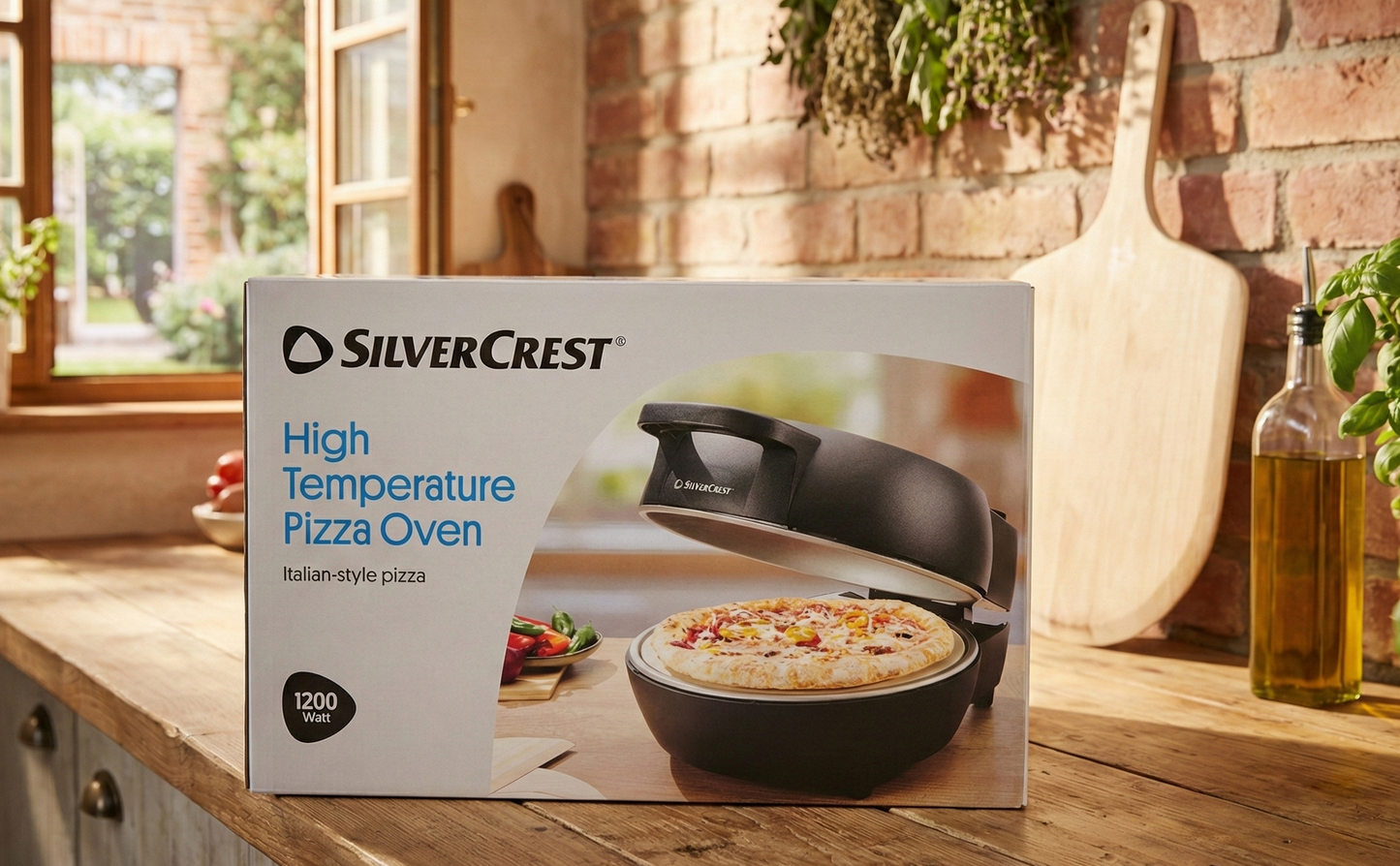 Silvercrest High Temperature Pizza Oven