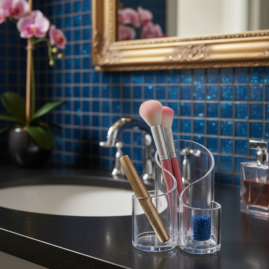 cosmetic organizer glance space