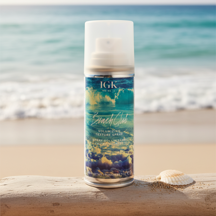 IGK Beach Club Volumizing Texture Spray, a salt-free spray