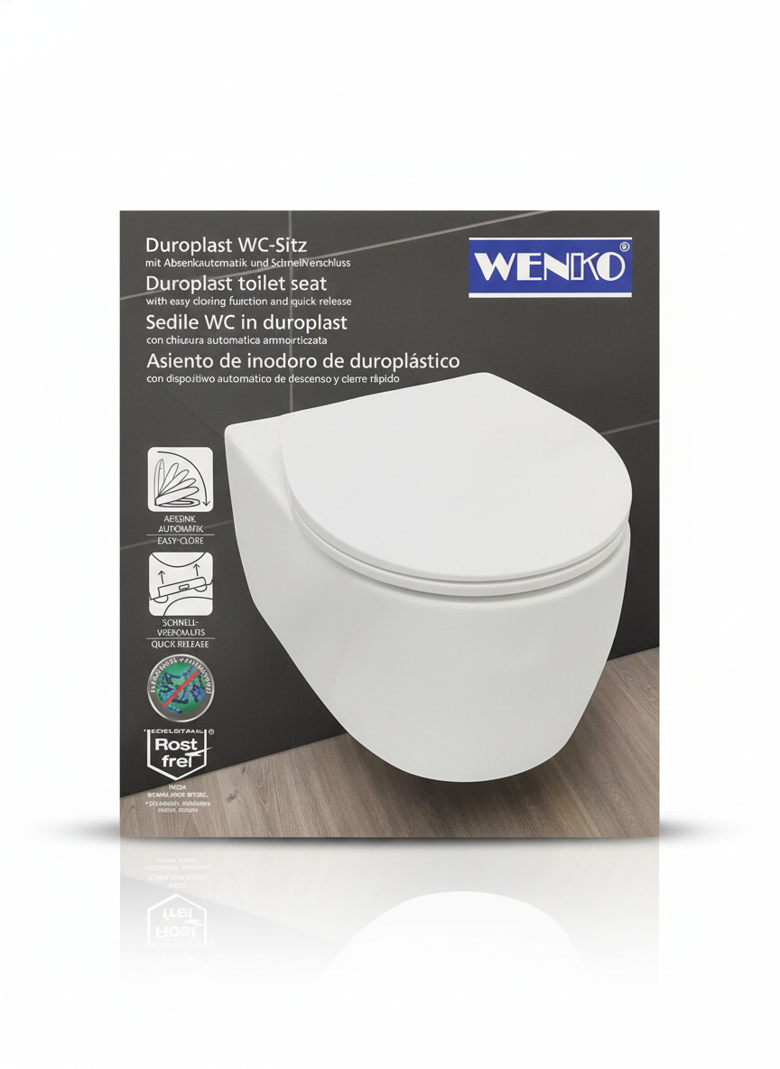 WENKO Duroplast toilet seat