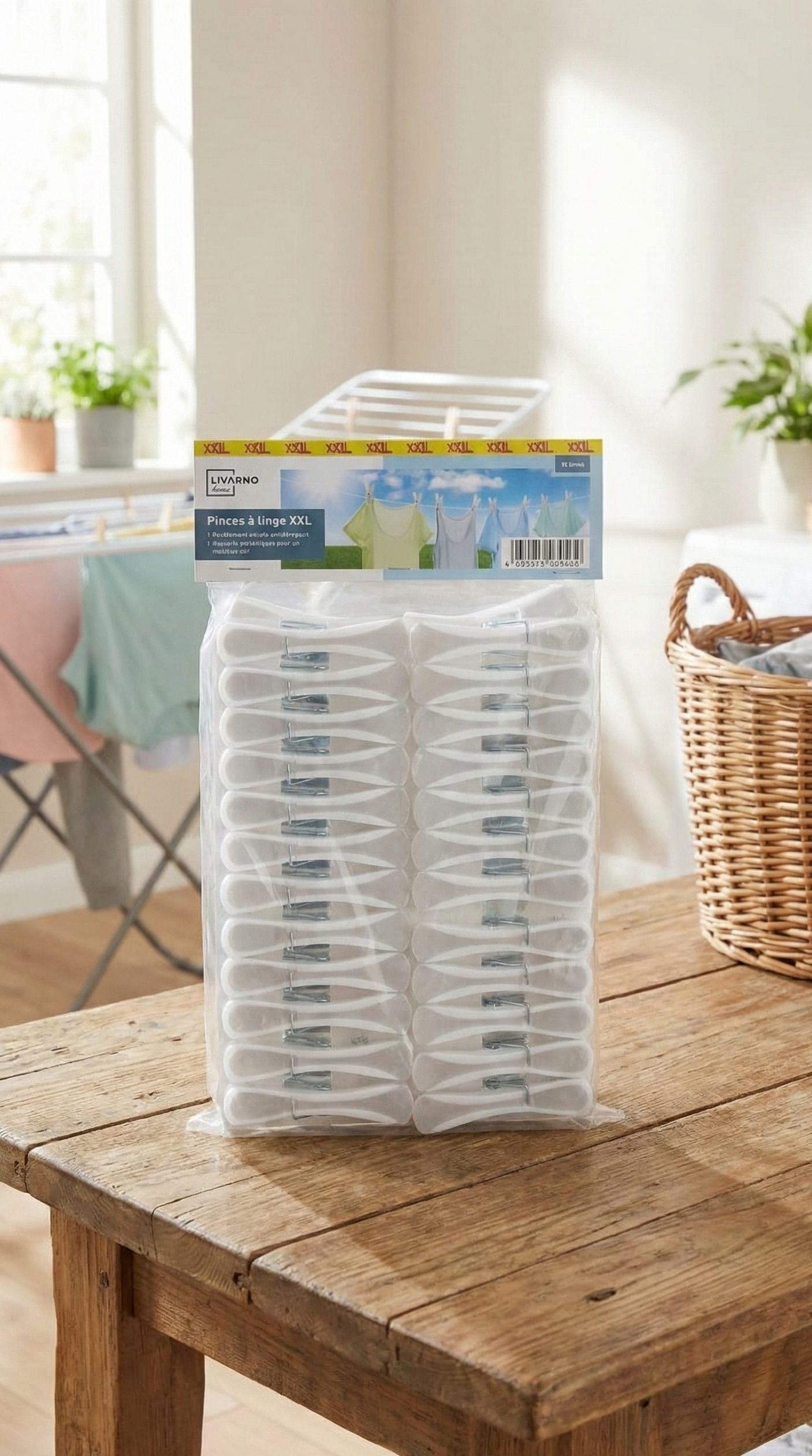 Livarno home XXL clothespins