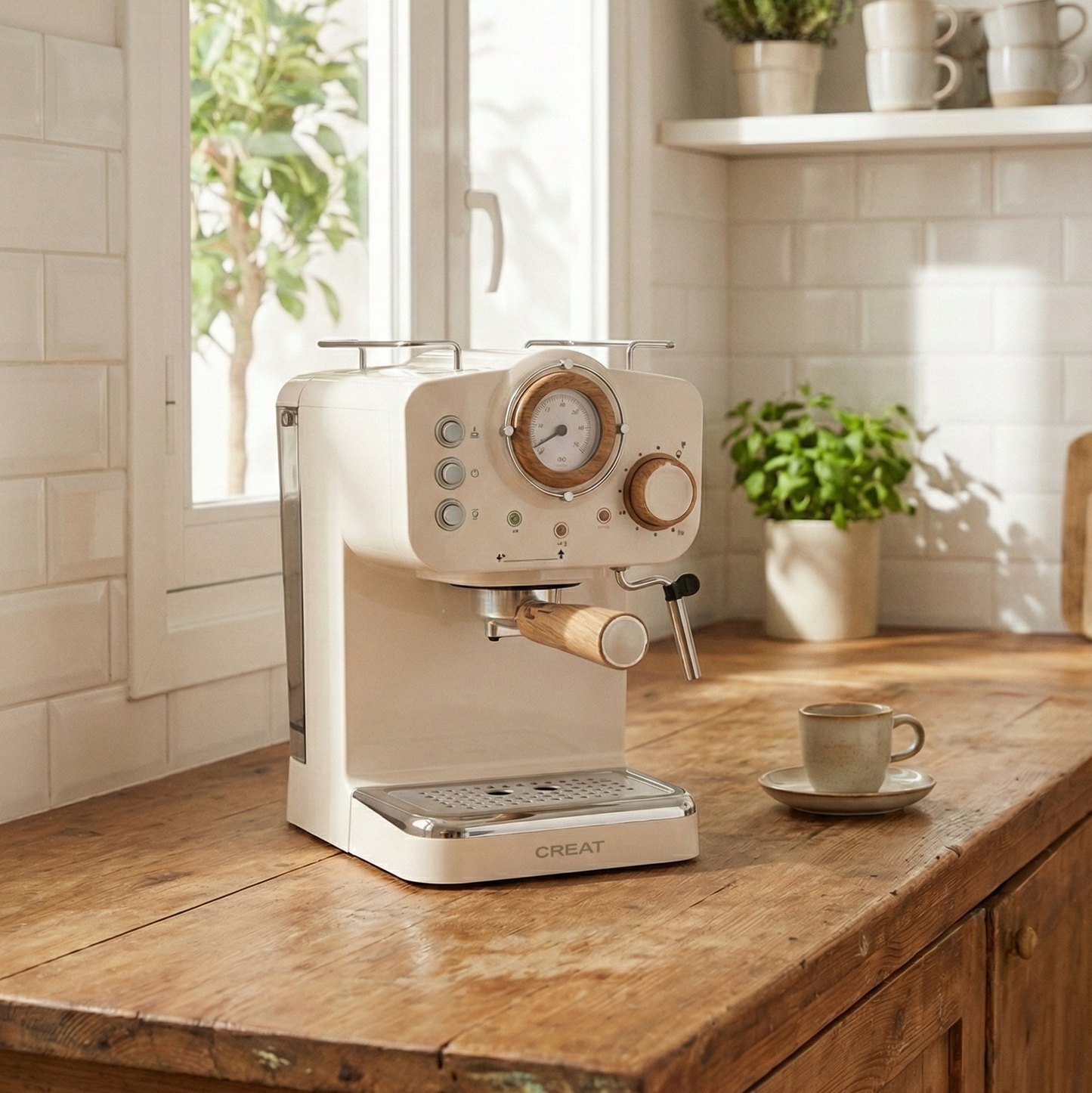 Create Thera Retro Espresso Machine