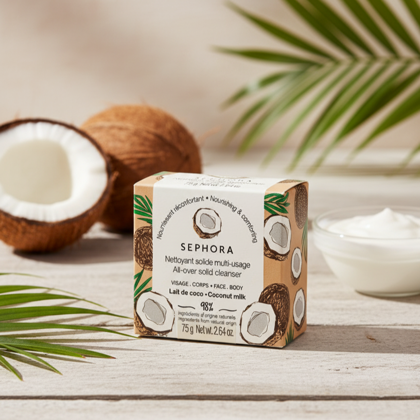 Sephora Collection All-Over Solid Cleanser in Coconut Milk