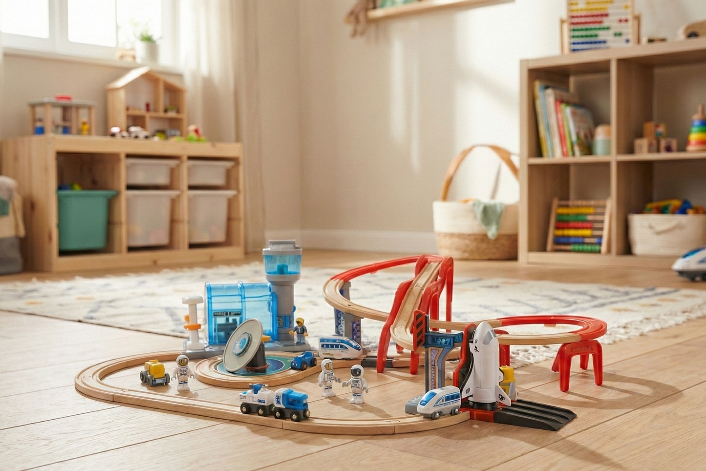 Playtive Train Set Space Station