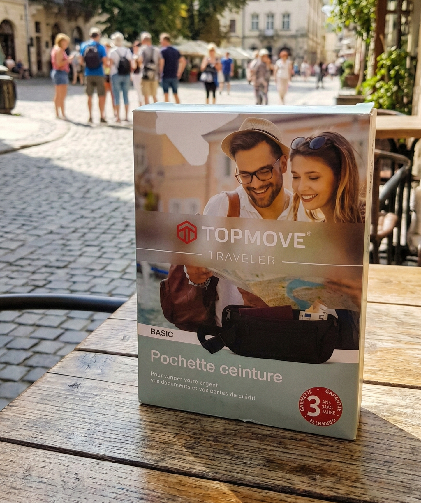 TOPMOVE TRAVELER BASIC Pochette ceinture,