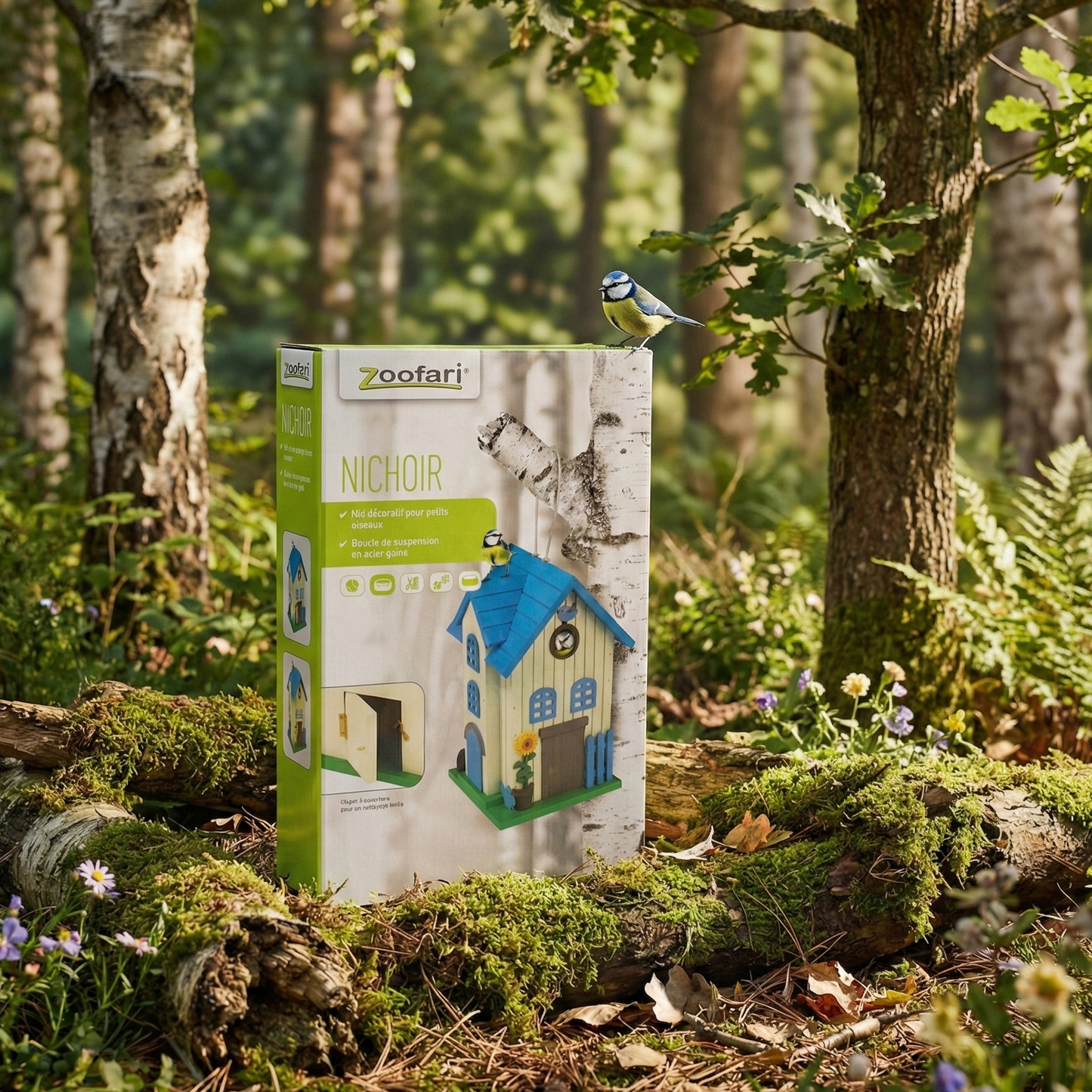 Zoofari decorative birdhouse