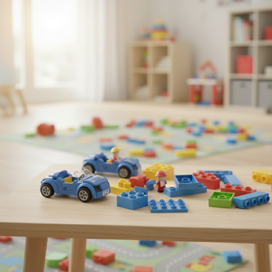 Playtive Convertible Car building set