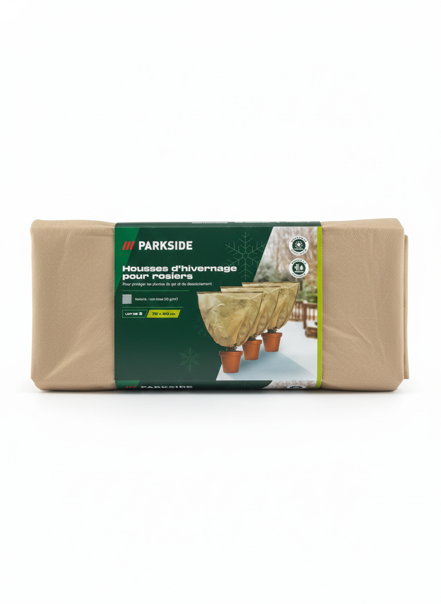 Parkside winter protection cover made of non-woven fabric