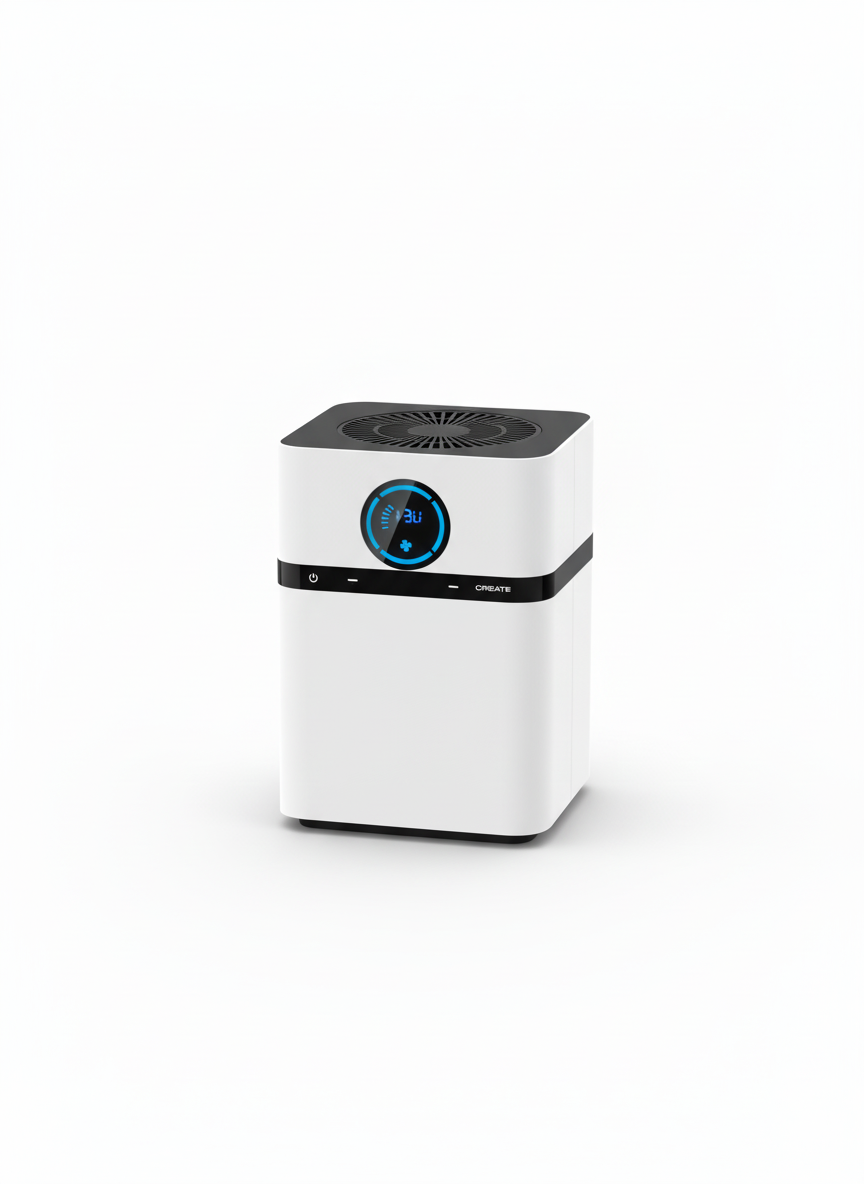 CREATE Air Pure Compact Air Purifier by IKOHS