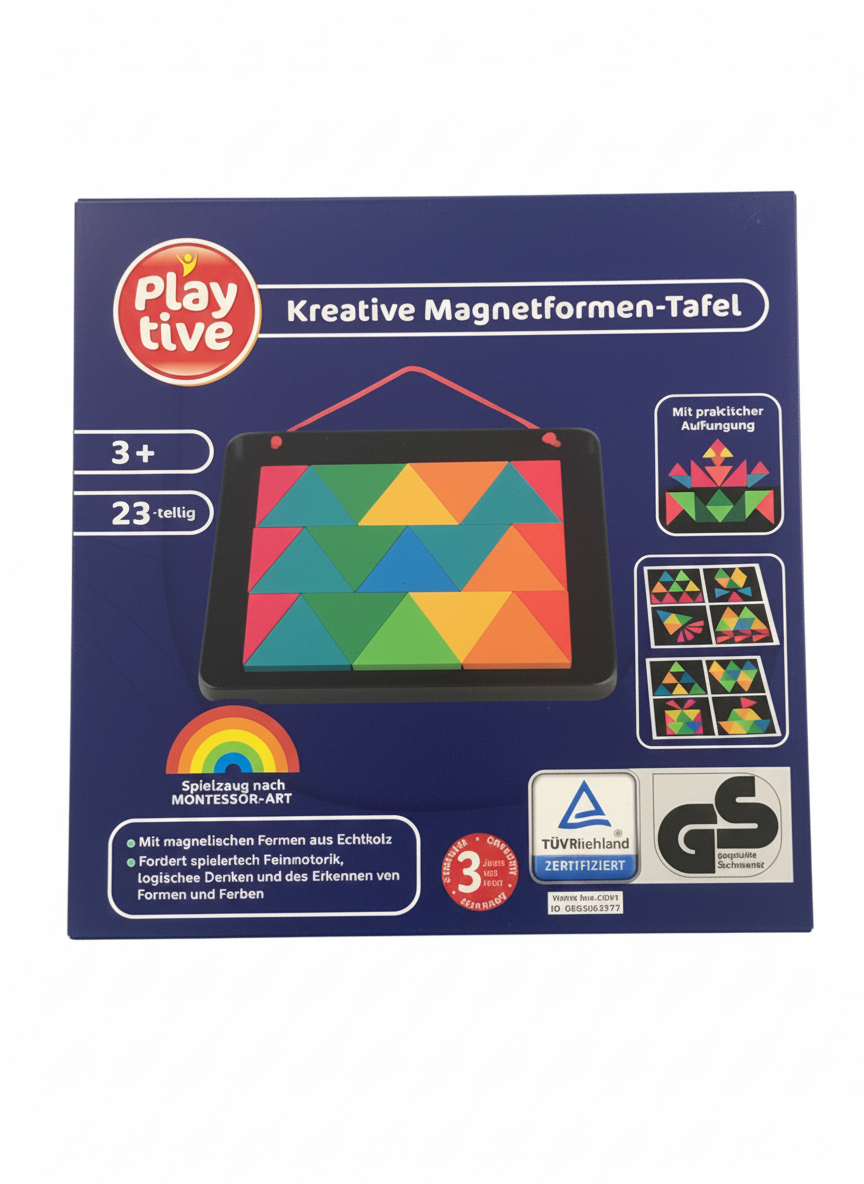 PLAYTIVE KREATIVE MAGNETFORMEN