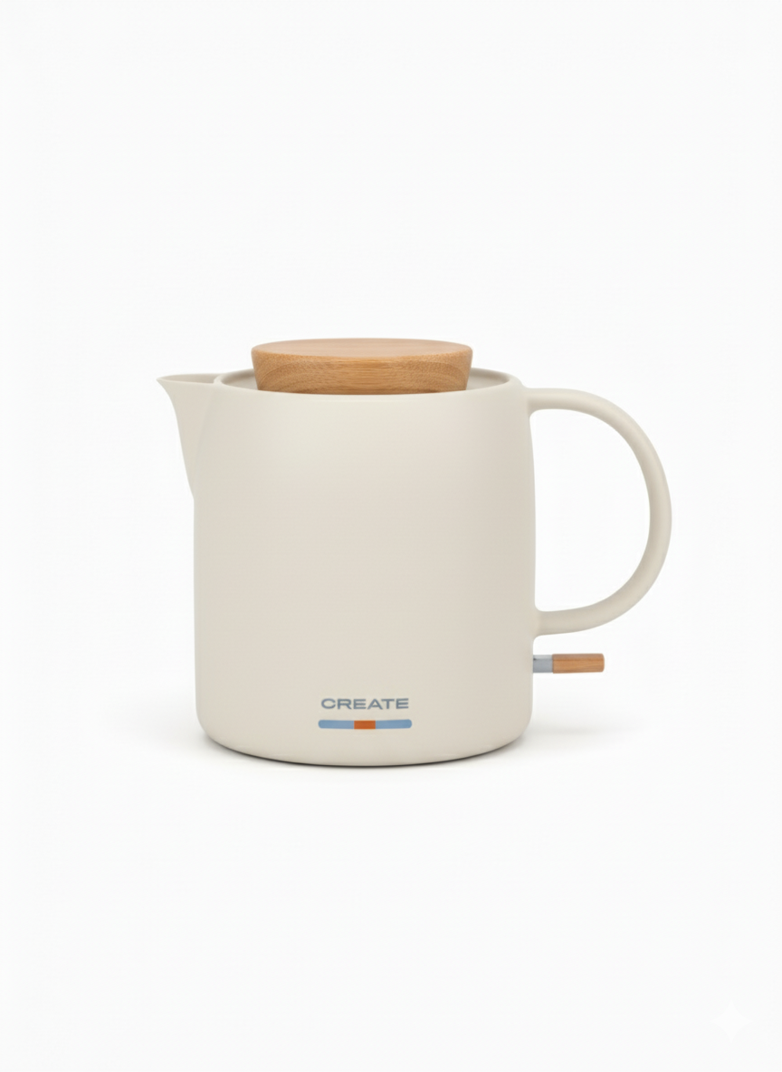 CREATE Ceramic Electric Kettle
