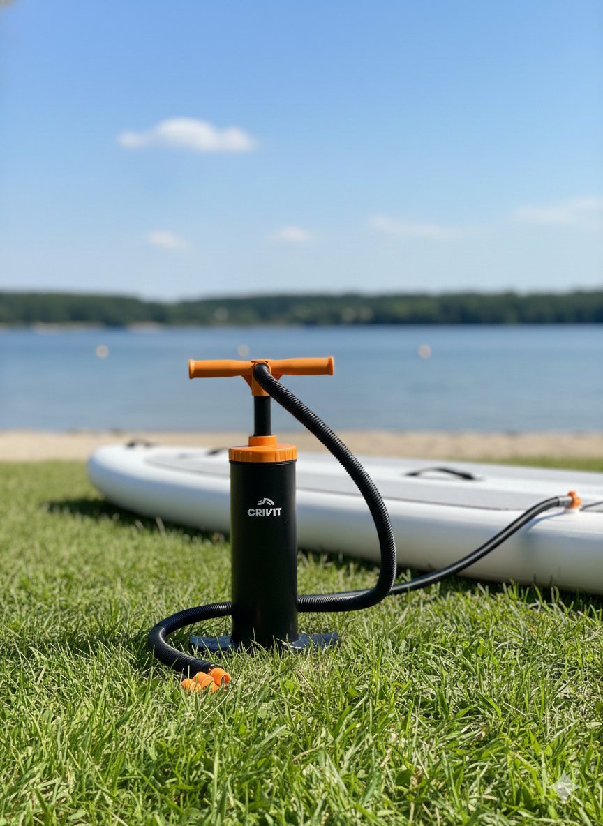 Crivit floor pump