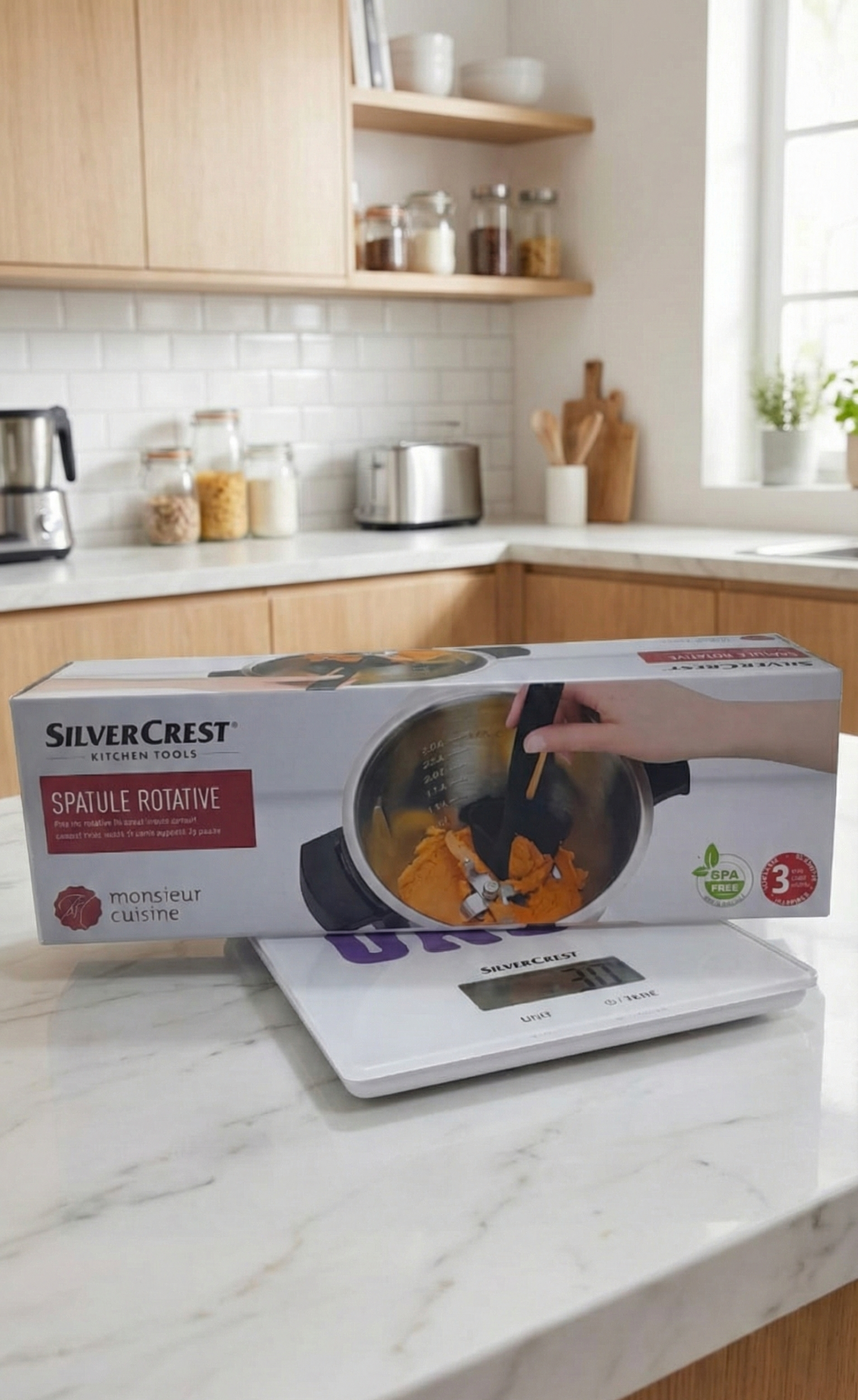 Silvercrest Monsieur Cuisine Spatula (Spatule Rotative)