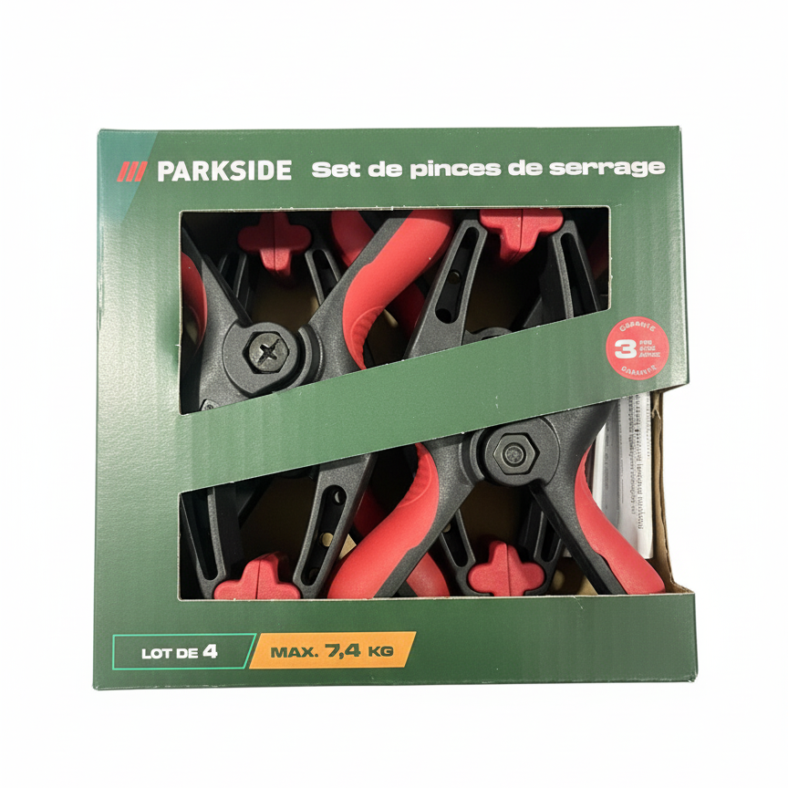 Parkside spring clamp set