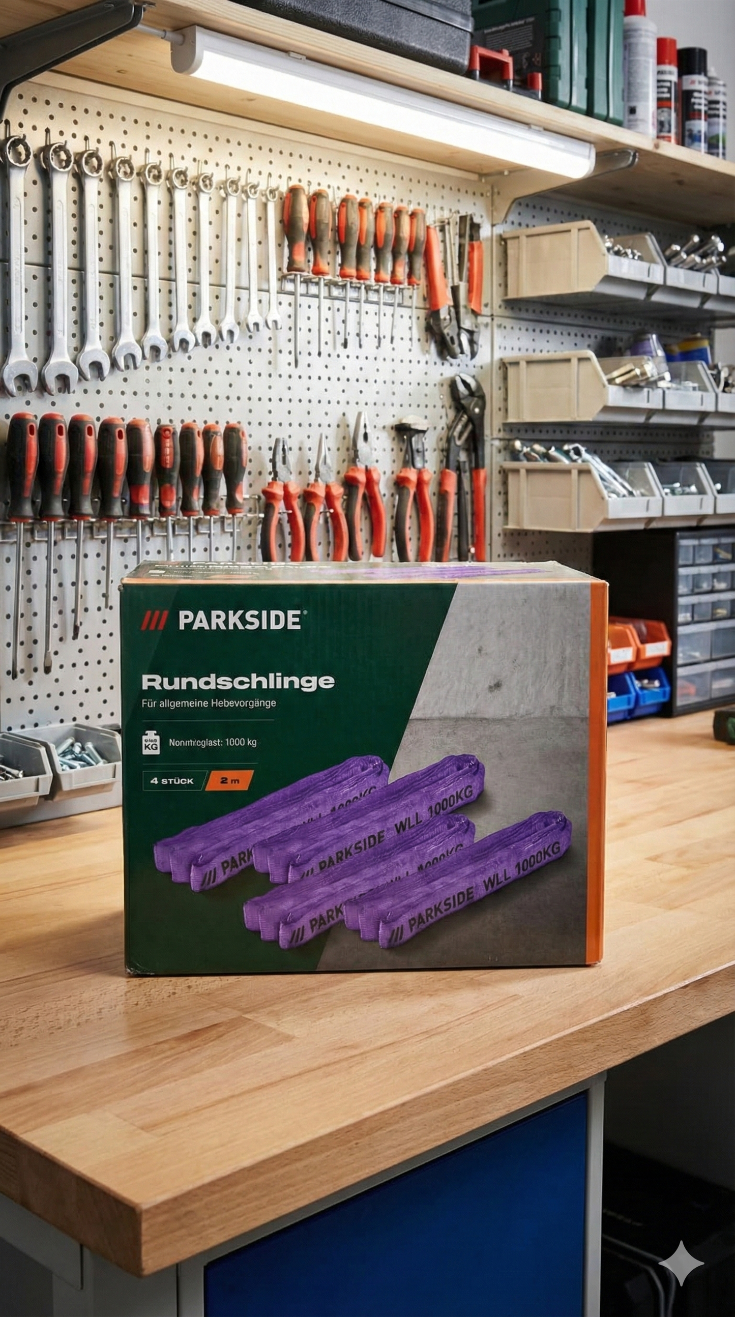 Parkside round lifting slings (Rundschlinge).