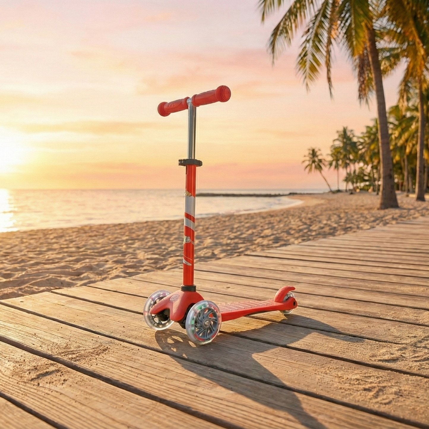 Playtive Tri-Scooter with LED Wheels