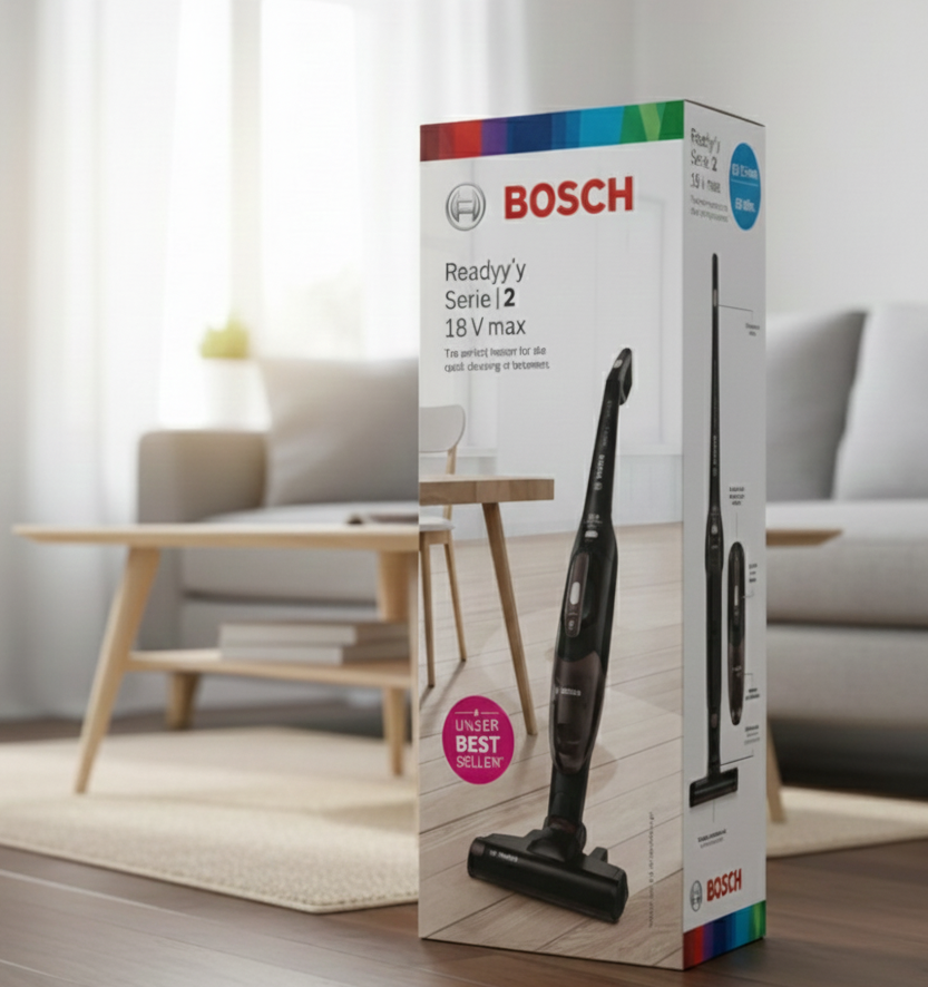 Bosch Serie 2 BBHF214R 2-in-1 cordless vacuum cleaner