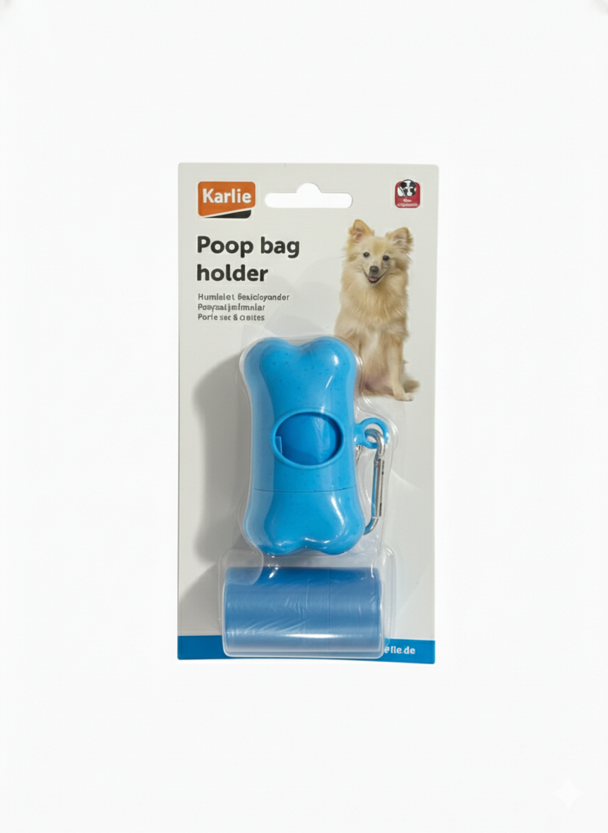 Karlie brand dog poop bag holder and dispenser