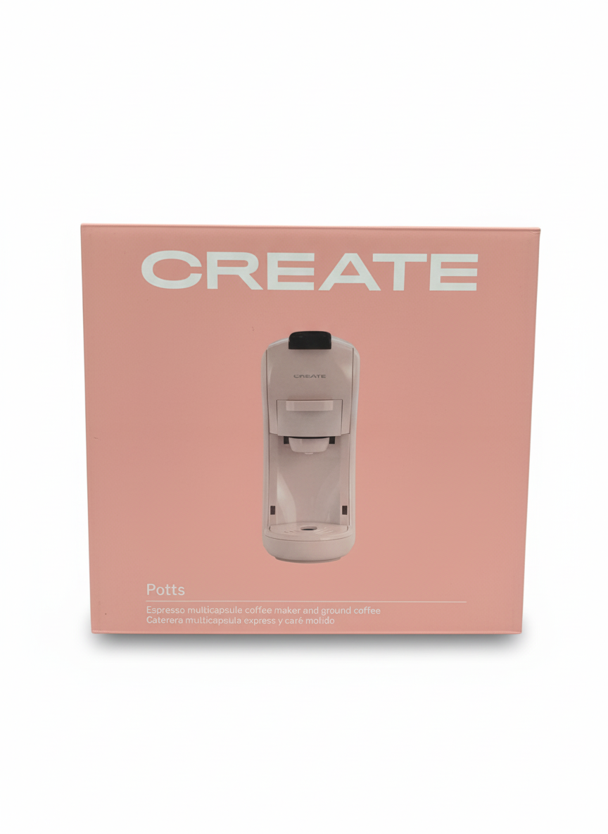 CREATE POTTS Multicapsule Espresso Coffee Maker