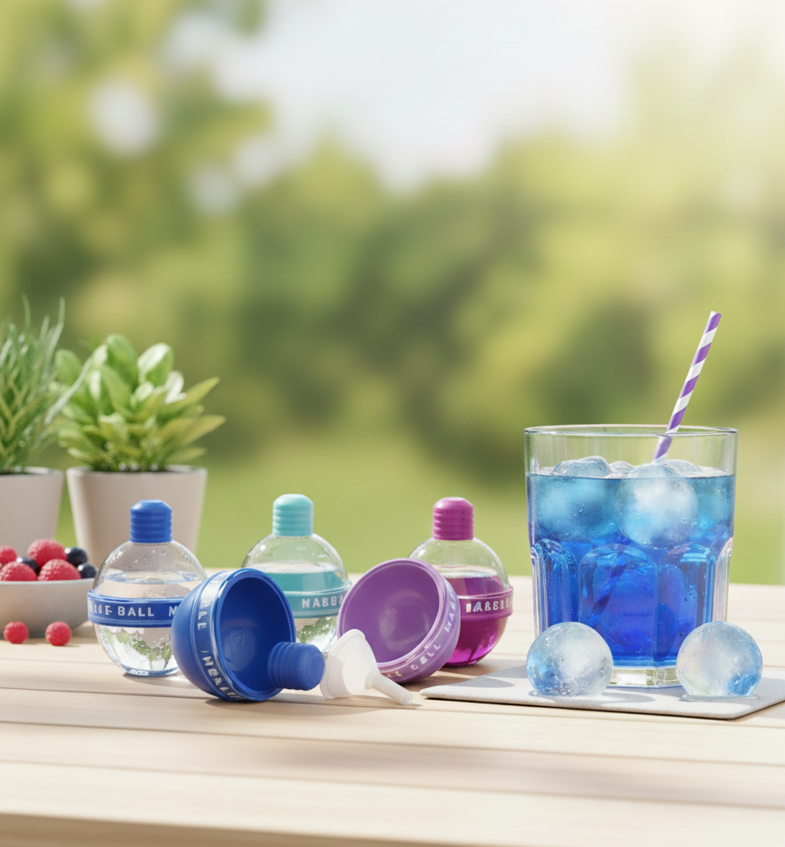 Tasty 5 Piece Ball Ice Cube Mould