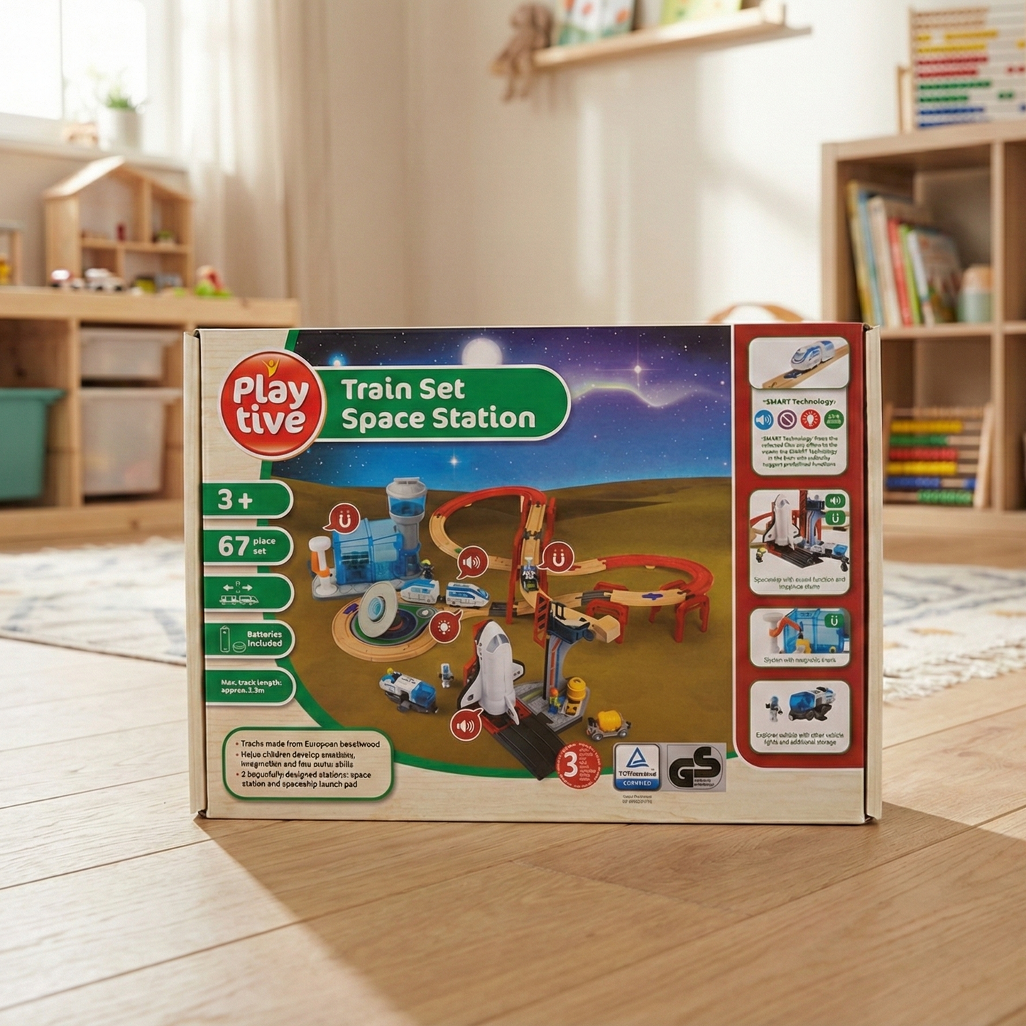 Playtive Train Set Space Station