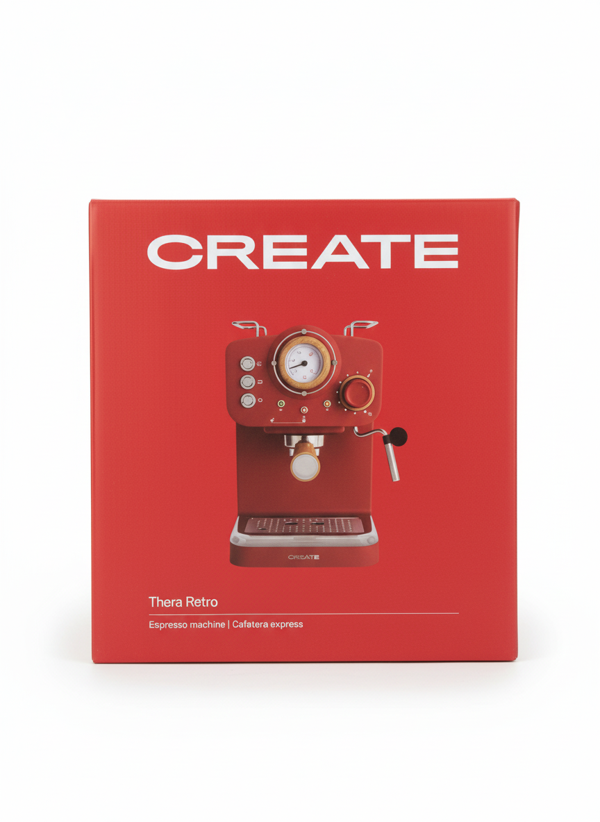 CREATE Thera Retro Espresso Machine