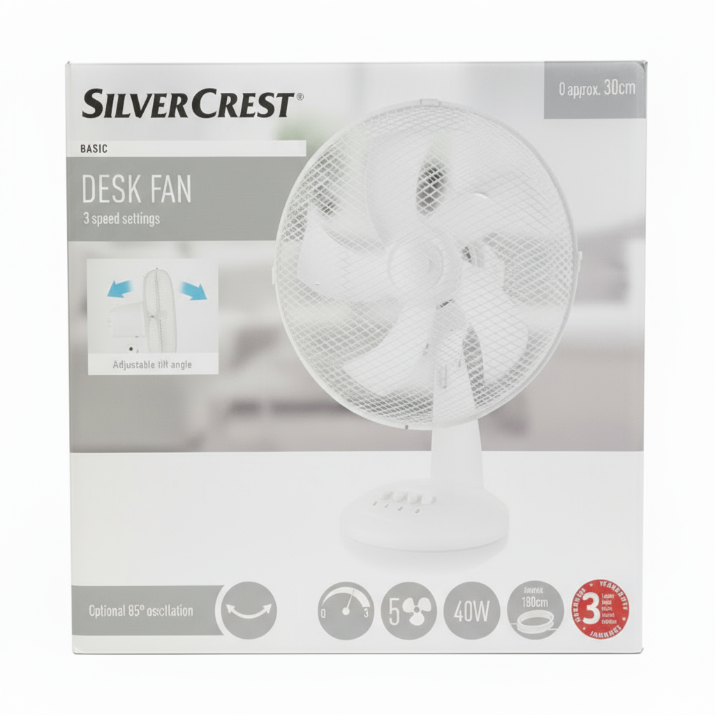 SilverCrest Desk Fan