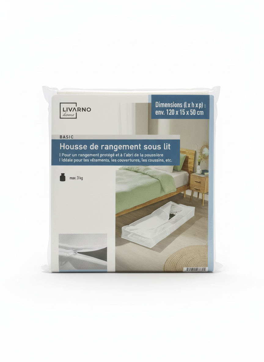 LIVARNO home BASIC Housse de rangement sous lit