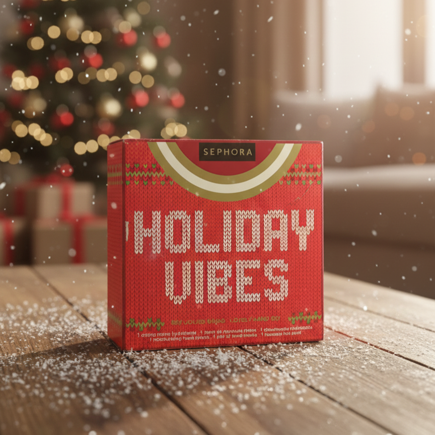 Sephora Collection Holiday Vibes Lovely Hands Set, a limited-edition hand care gift set