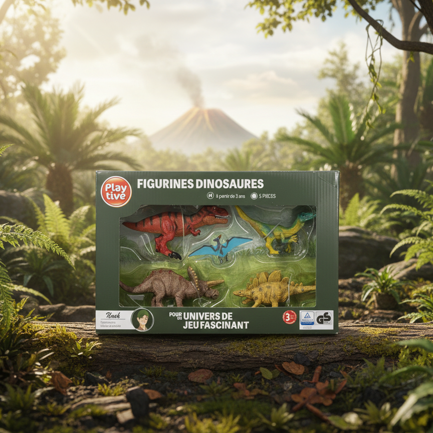 Playtive brand wild animal figurines