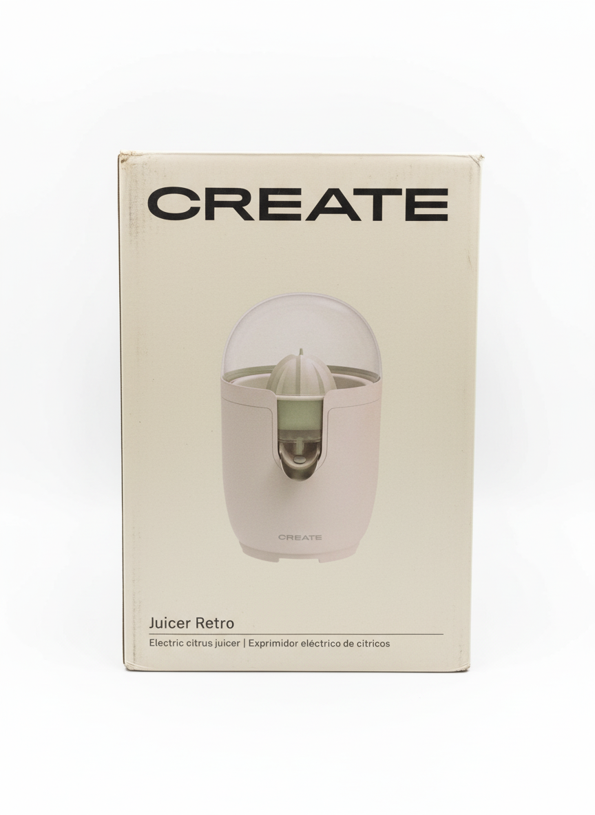 CREATE Juicer Retro Electric Citrus Juicer