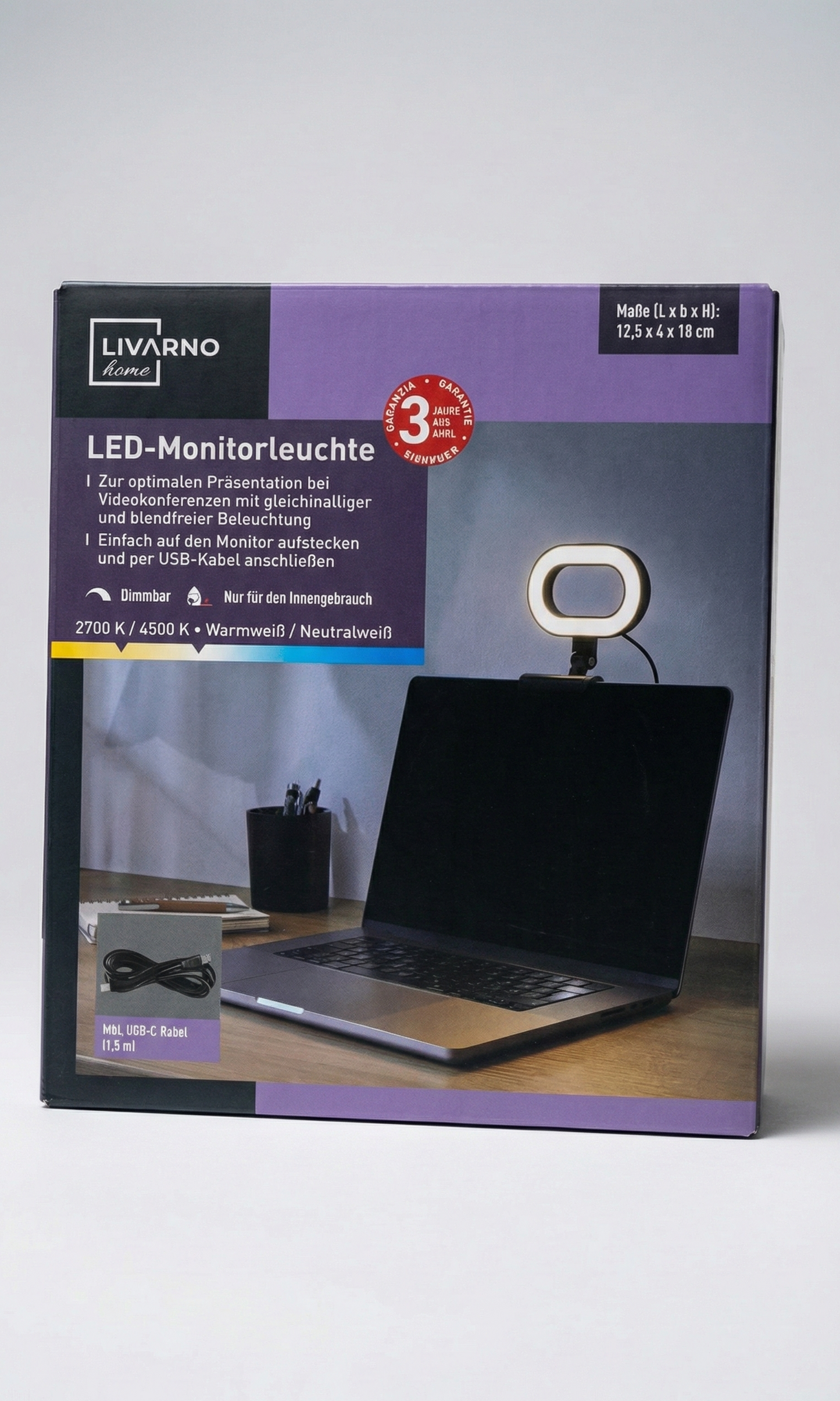 Livarno Home LED Monitor Lamp.