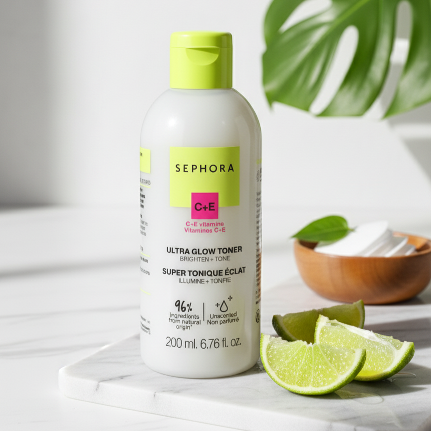 Sephora Collection Ultra Glow Toner with Vitamins C + E.