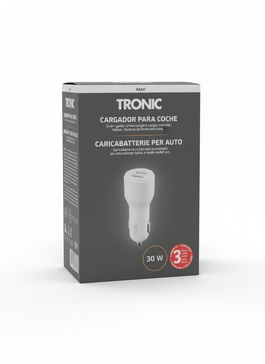Tronic USB car charger