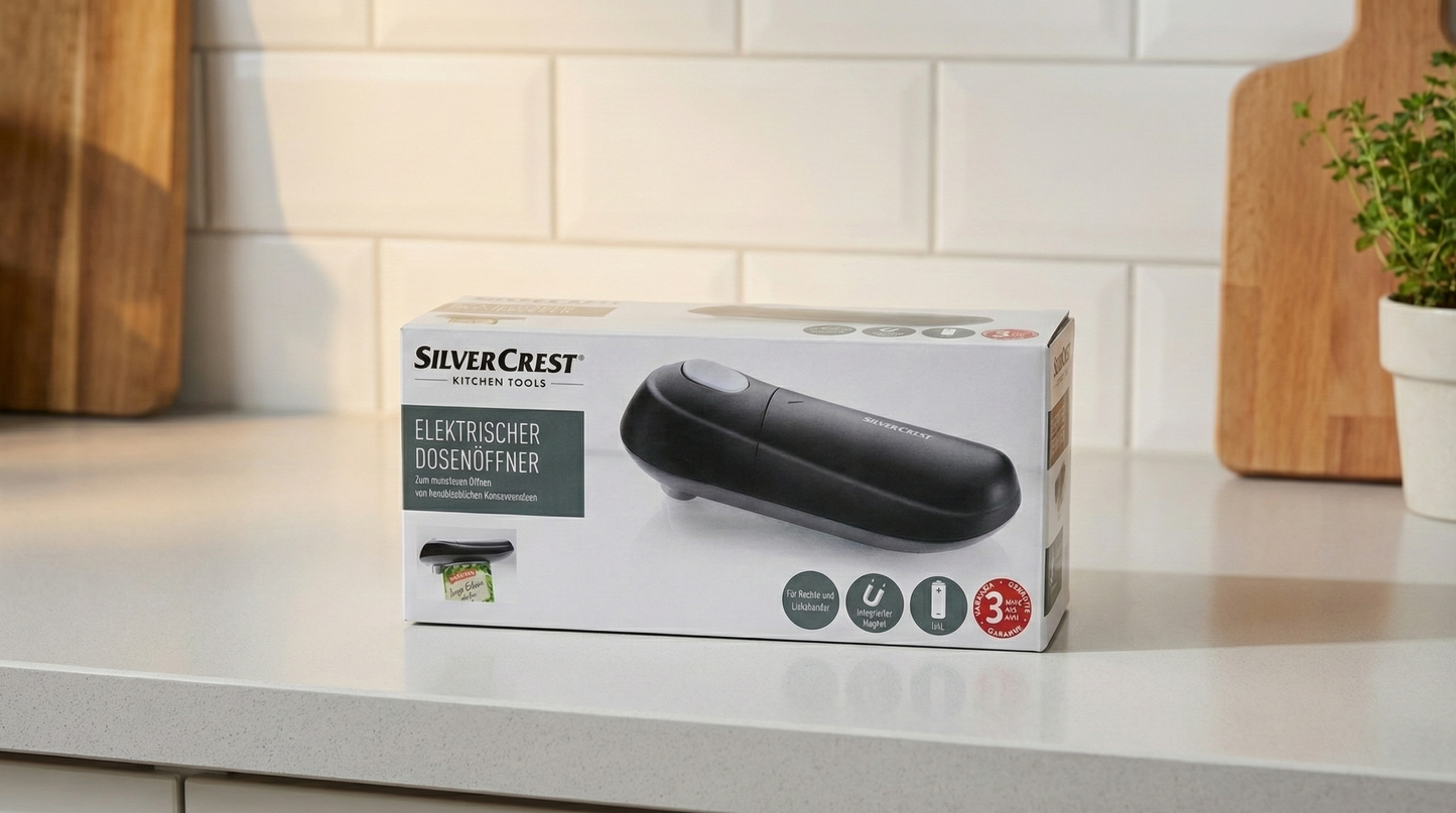Silvercrest Kitchen Tools Electric Can Opener.