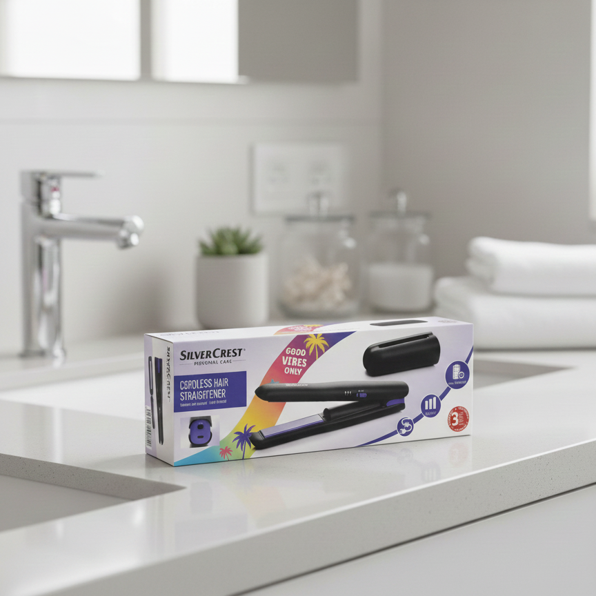 Silvercrest Cordless Hair Straightener