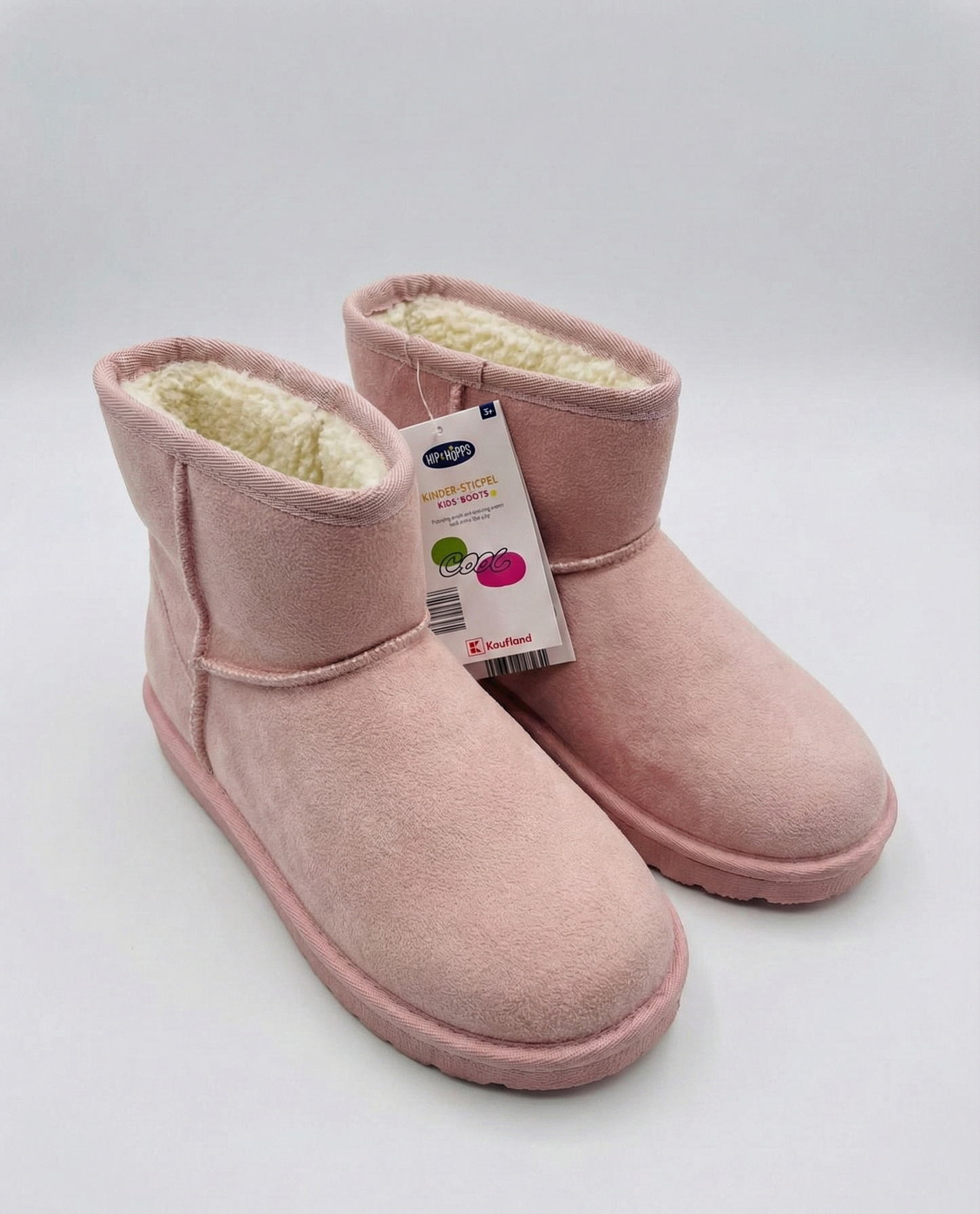 faux-suede children's ankle boots