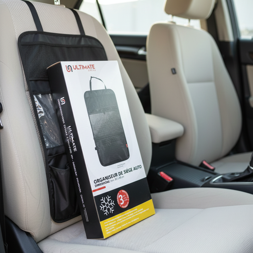 Ultimate Speed car seat organizer